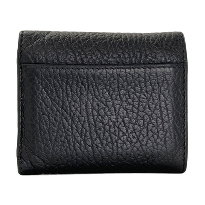 MaisonMargiela 4 stitches Tri-fold wallet (with Coin Pocket) Leather Ladies [Used]