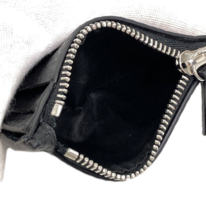 MaisonMargiela 4 stitches Tri-fold wallet (with Coin Pocket) Leather Ladies [Used]