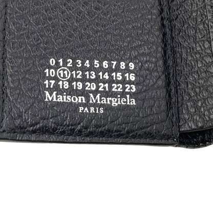 MaisonMargiela 4 stitches Tri-fold wallet (with Coin Pocket) Leather Ladies [Used]