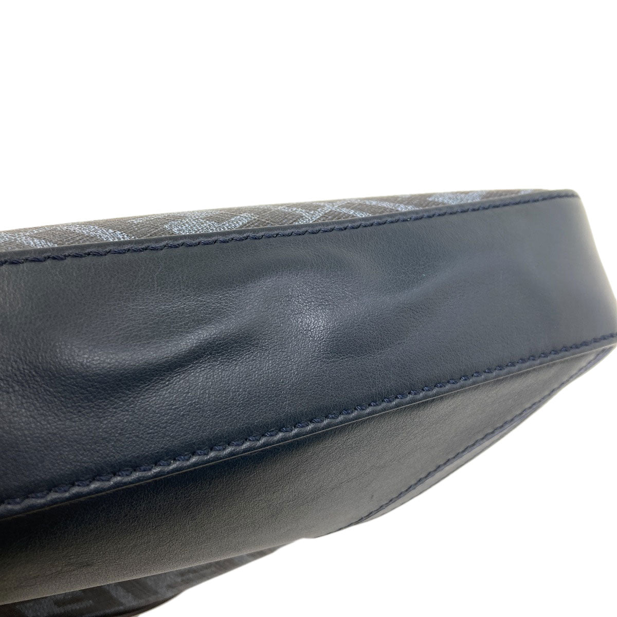 FENDI Diagonal Camera Case Shoulder Bag Calf Ladies [Used]