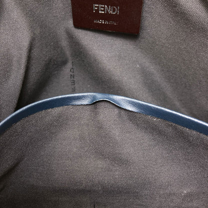 FENDI Diagonal Camera Case Shoulder Bag Calf Ladies [Used]