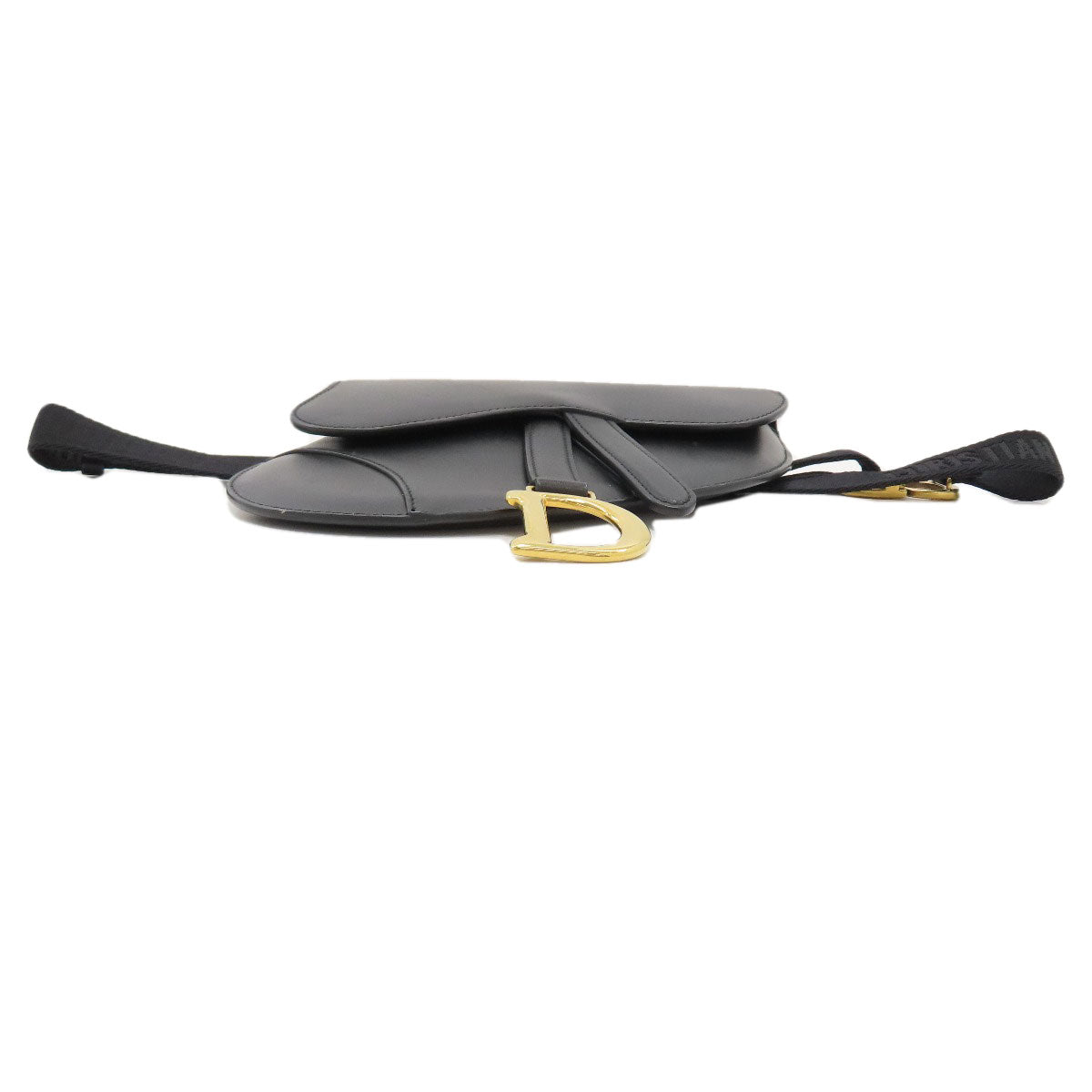 CHRISTIAN DIOR saddle Hip bag, waist bag Calf Ladies [Used]