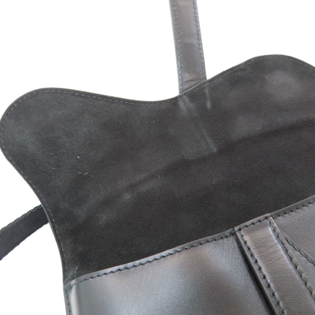 CHRISTIAN DIOR saddle Hip bag, waist bag Calf Ladies [Used]