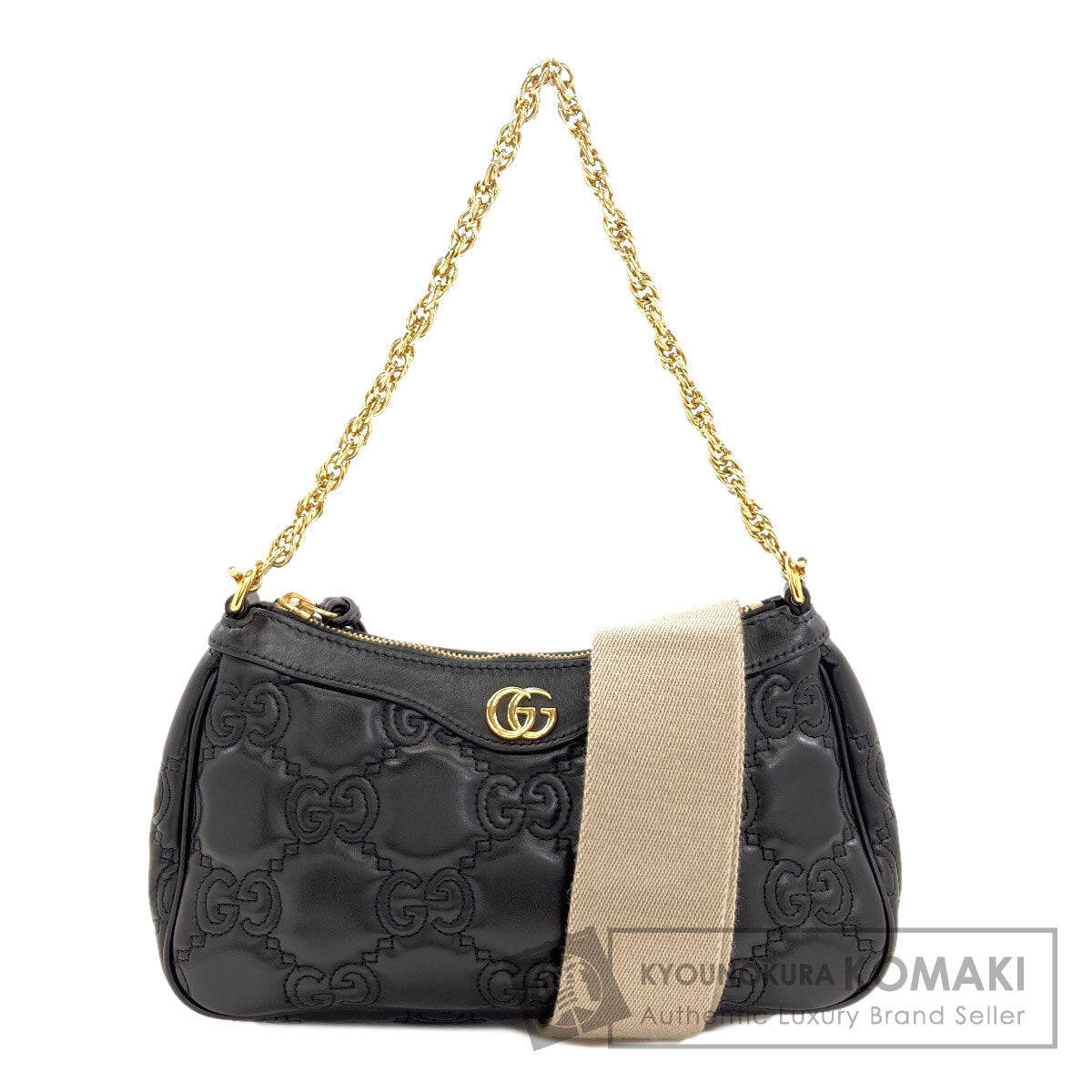 GUCCI 735049 GGMatelasse 2WAY Handbag Calf Ladies [Used]