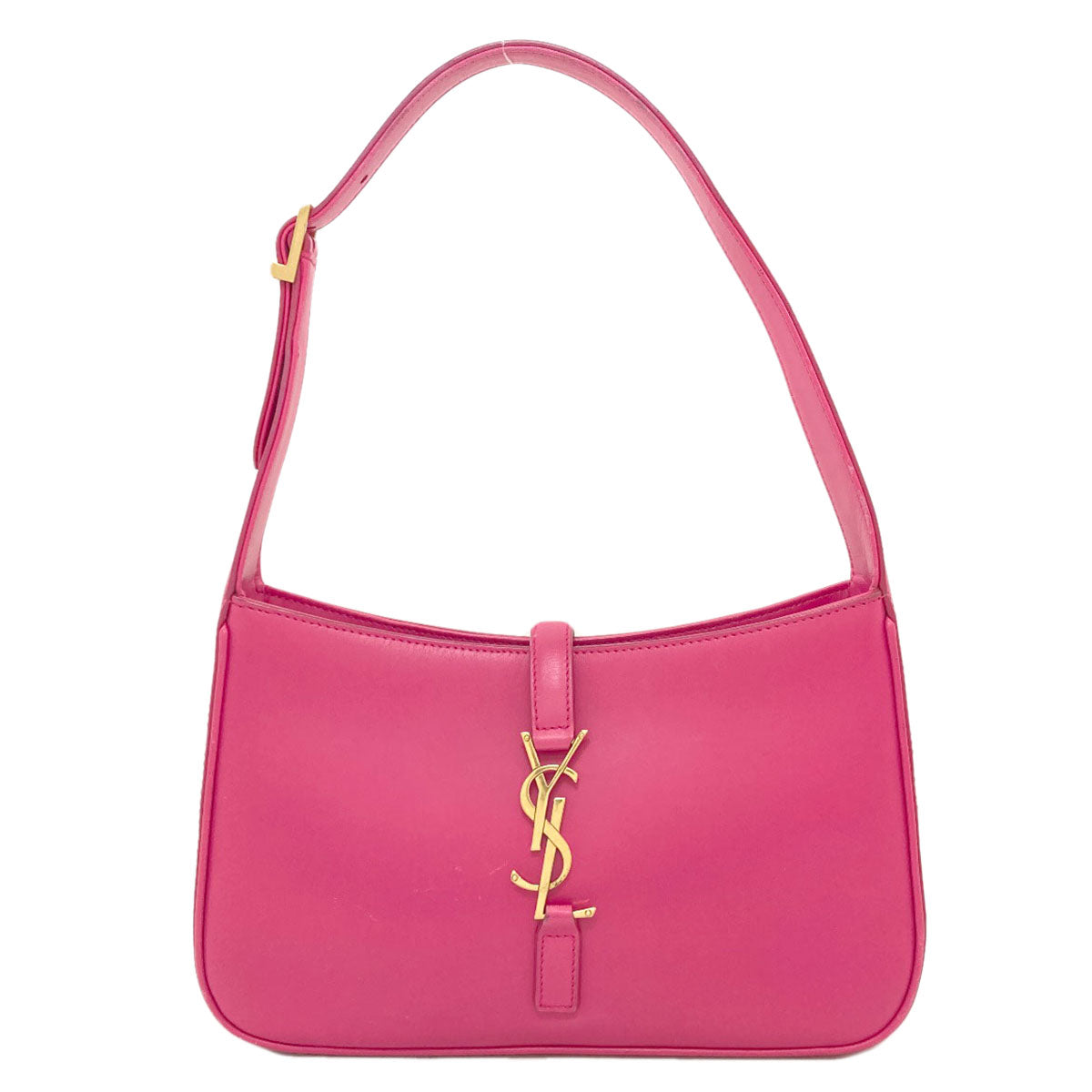 YVES SAINT LAURENT Le Sancassette Cassandra Handbag Calf Ladies [Used]
