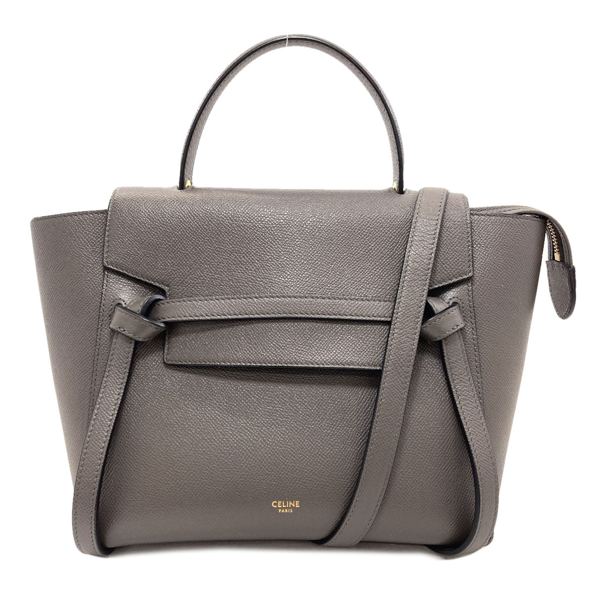 CELINE Micro 2WAY Belt Bag Handbag Calf Ladies [Used]