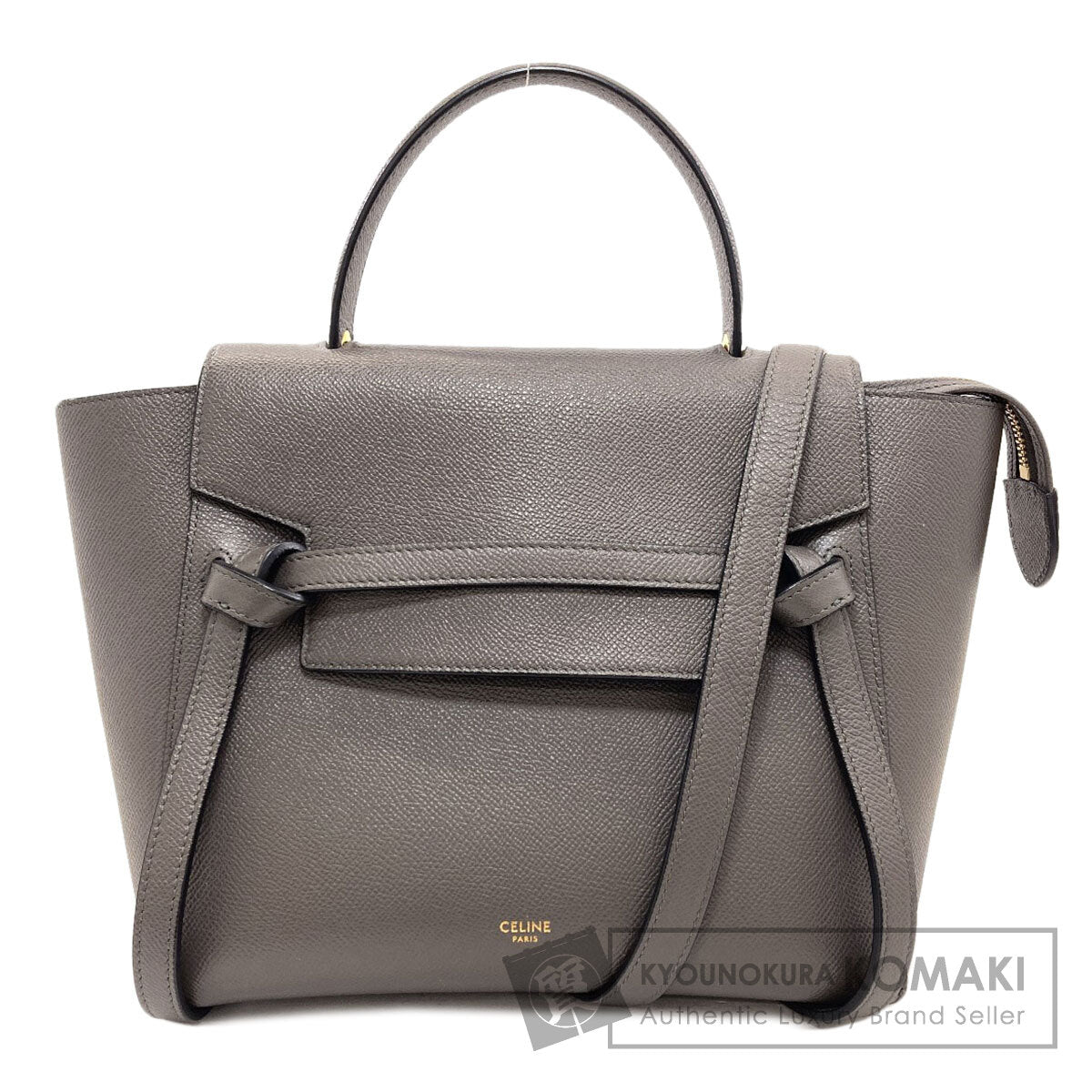 CELINE Micro 2WAY Belt Bag Handbag Calf Ladies [Used]