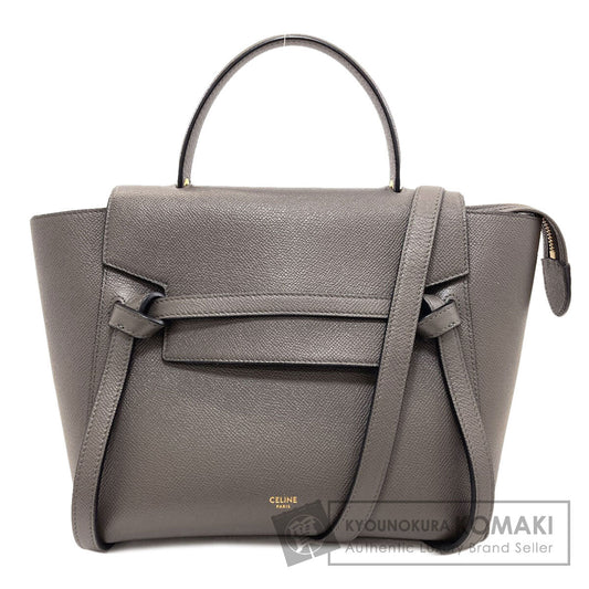 CELINE Micro 2WAY Belt Bag Handbag Calf Ladies [Used]