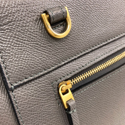 CELINE Micro 2WAY Belt Bag Handbag Calf Ladies [Used]