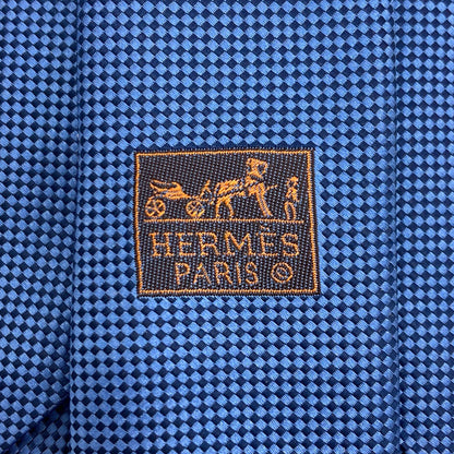 HERMES Saint Honoré tie Silk mens [Used]