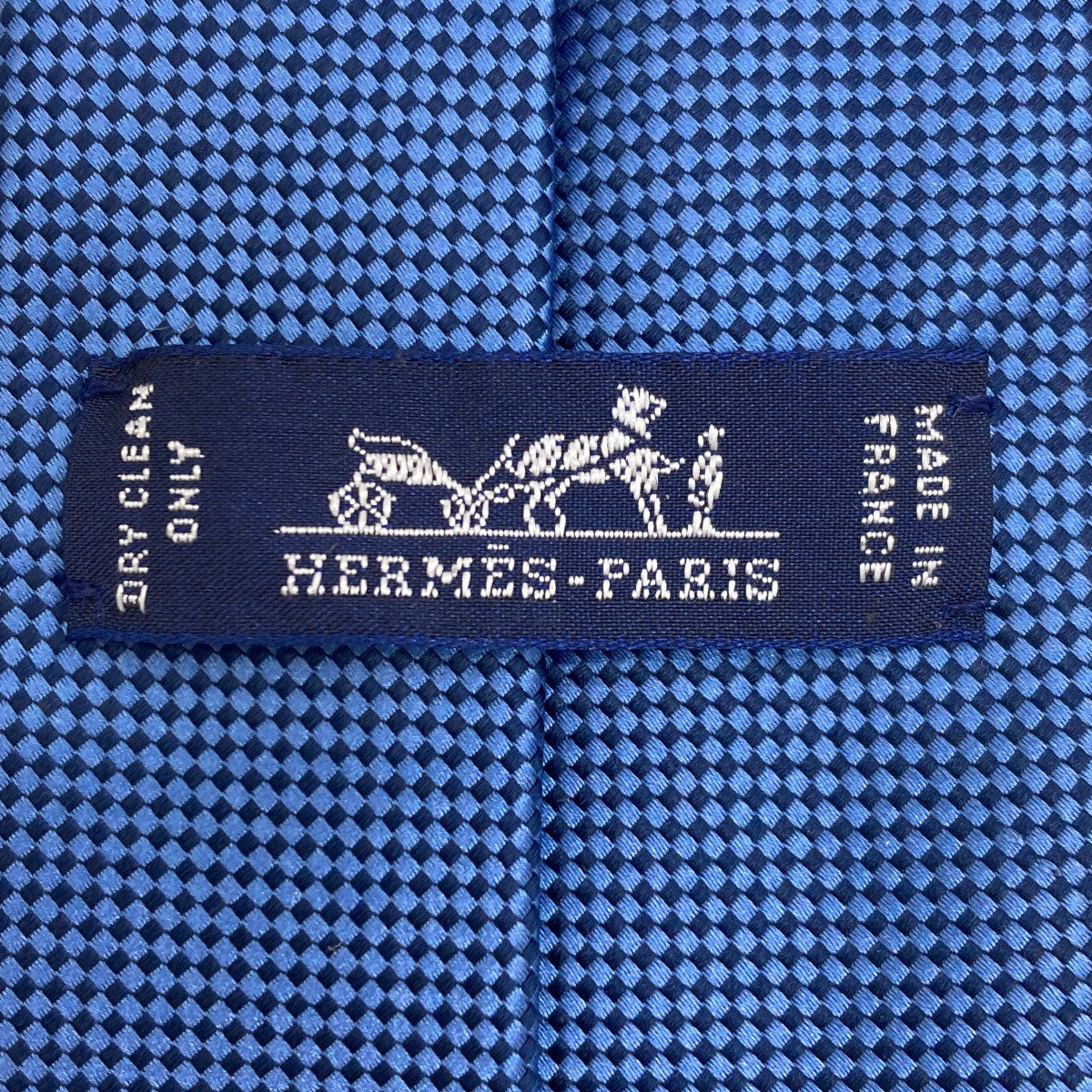 HERMES Saint Honoré tie Silk mens [Used]