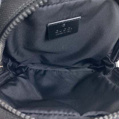 GUCCI 387101 Sherry line body bag Nylon canvas Ladies [Used]