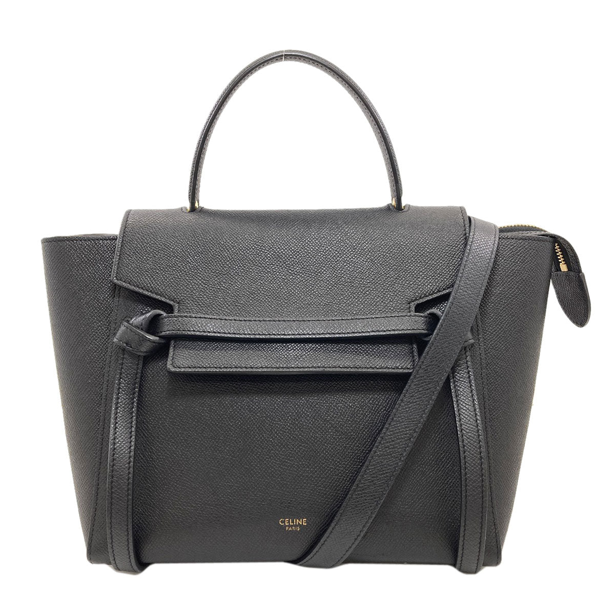 CELINE Micro 2WAY Belt Bag Handbag Calf Ladies [Used]