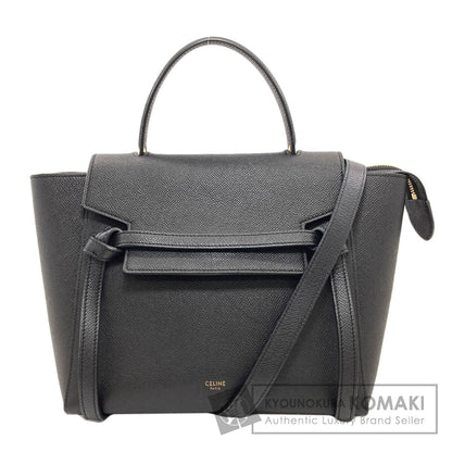 CELINE Micro 2WAY Belt Bag Handbag Calf Ladies [Used]