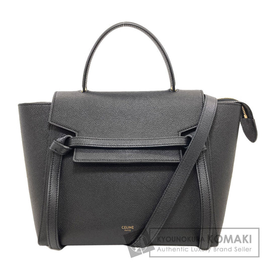 CELINE Micro 2WAY Belt Bag Handbag Calf Ladies [Used]