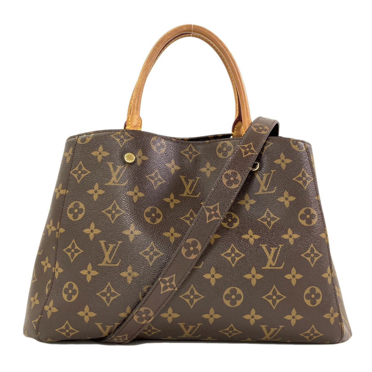 LOUIS VUITTON M41056 Montaigne MM Handbag Monogram canvas Ladies [Used]