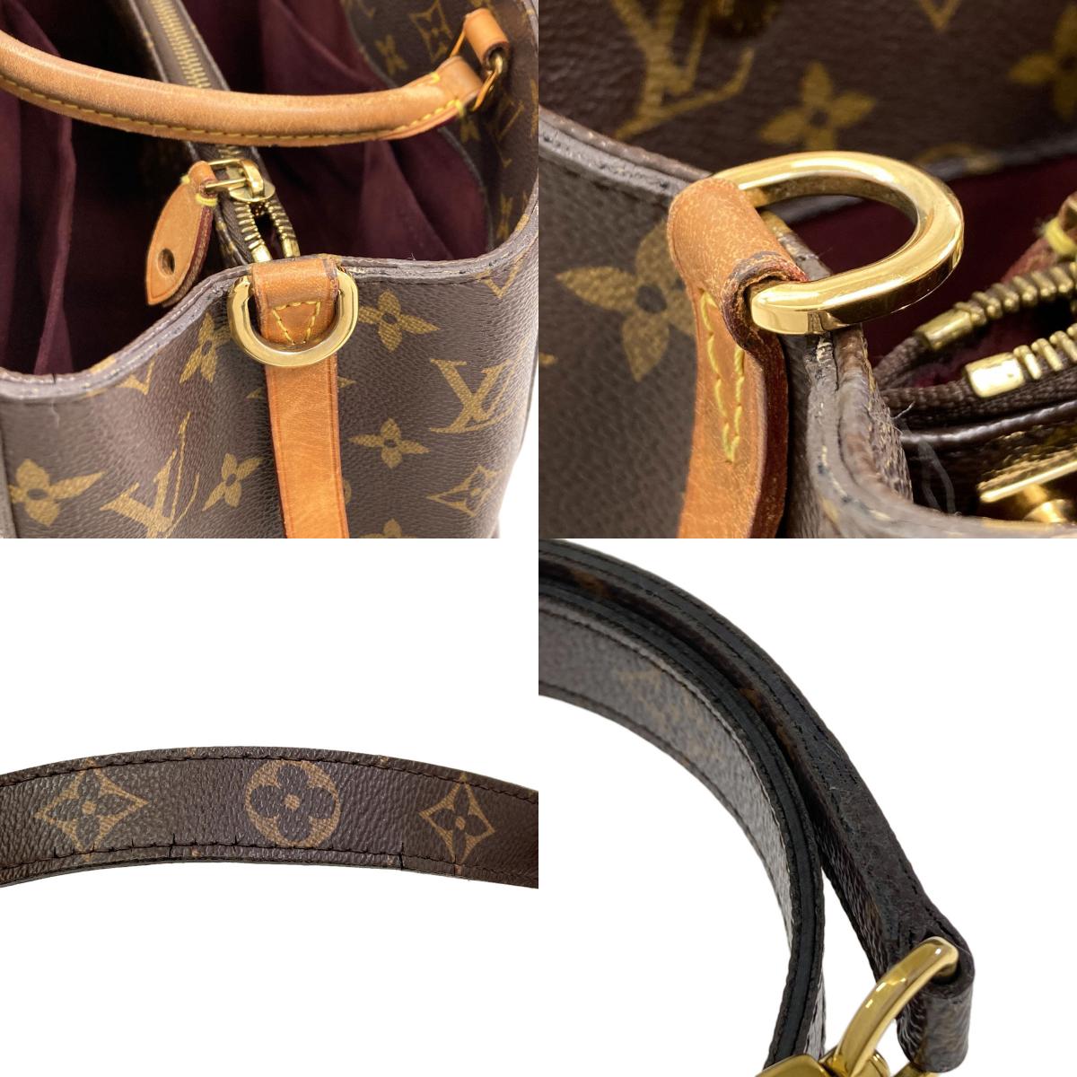 LOUIS VUITTON M41056 Montaigne MM Handbag Monogram canvas Ladies [Used]