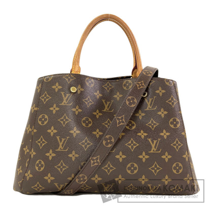 LOUIS VUITTON M41056 Montaigne MM Handbag Monogram canvas Ladies [Used]