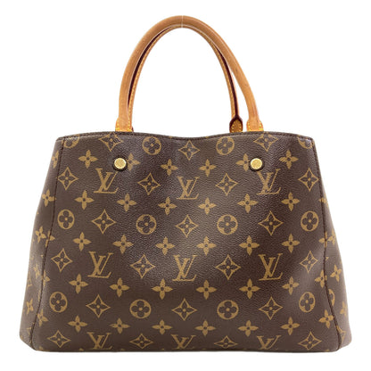 LOUIS VUITTON M41056 Montaigne MM Handbag Monogram canvas Ladies [Used]