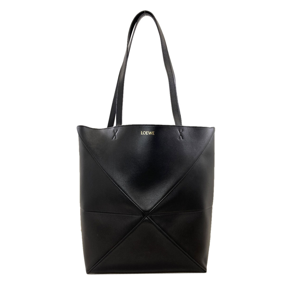 LOEWE Puzzlefold Tote Medium Tote Bag Calf Ladies [Used]