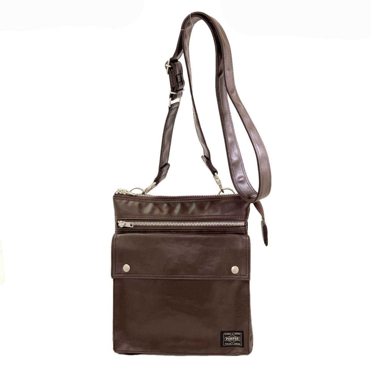 PORTER Free style Shoulder Bag Coating canvas Ladies [Used]