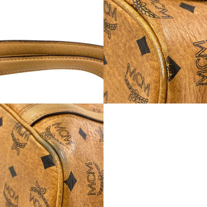 MCM logo Tote Bag Leather Ladies [Used]