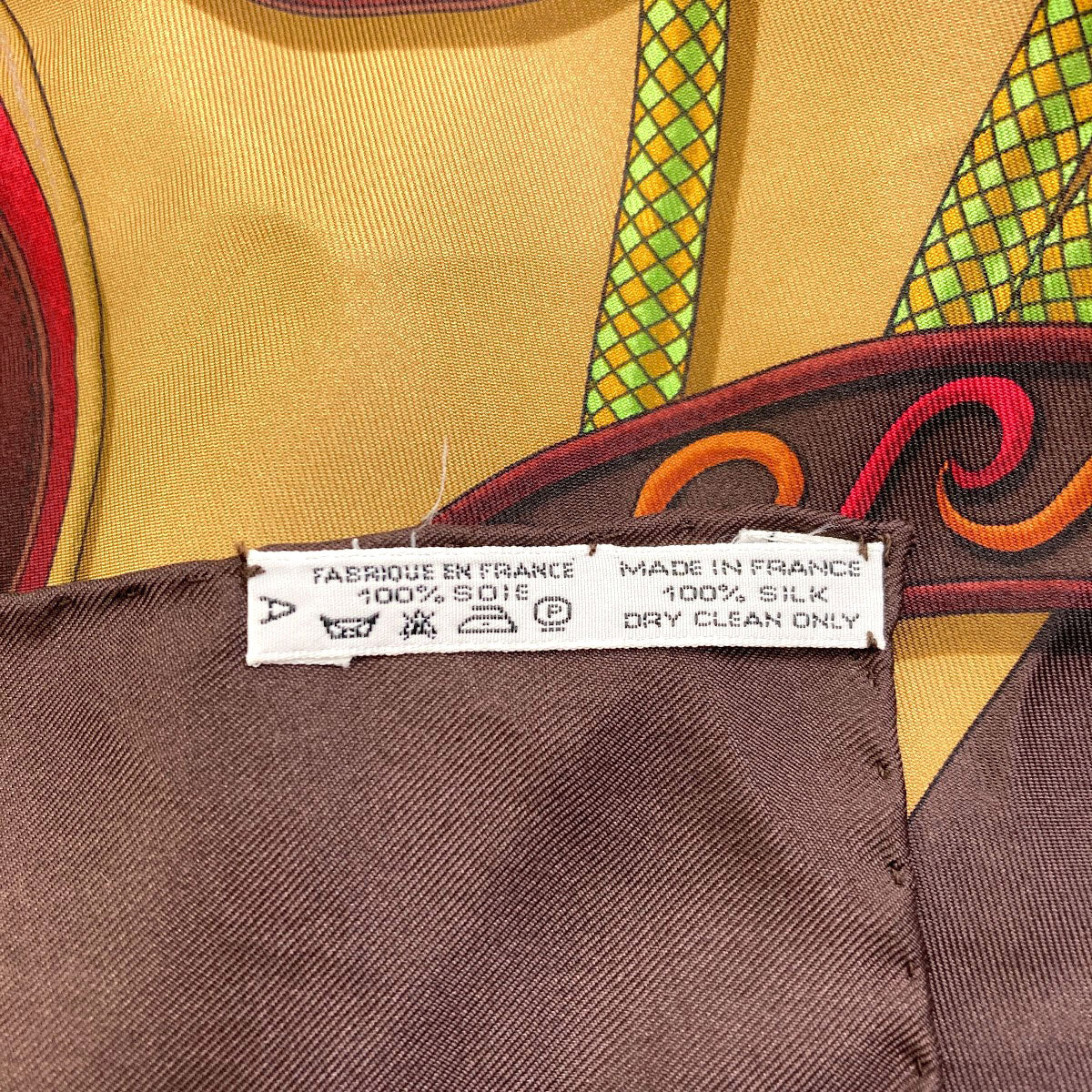 HERMES Carre90 Festival Scarf Silk Ladies [Used]
