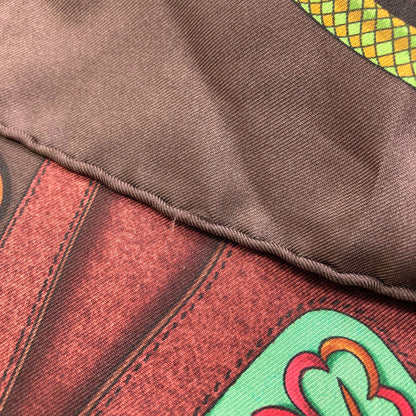 HERMES Carre90 Festival Scarf Silk Ladies [Used]