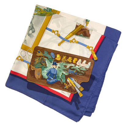 HERMES Memories of Carre 90 Hermes Scarf Silk Ladies [Used]
