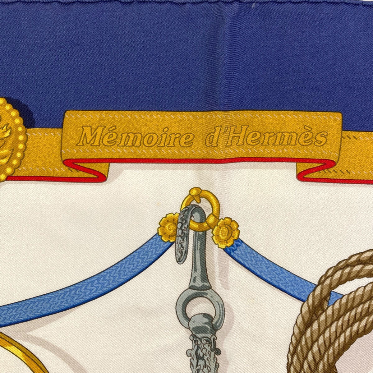 HERMES Memories of Carre 90 Hermes Scarf Silk Ladies [Used]