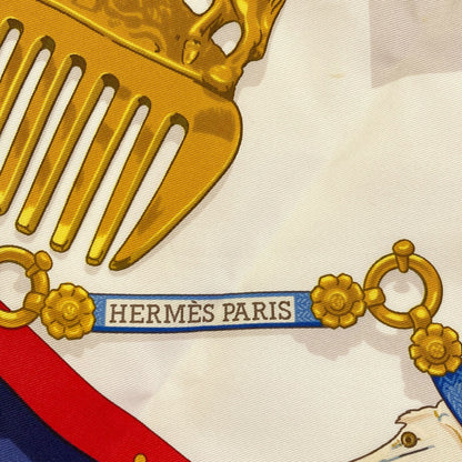 HERMES Memories of Carre 90 Hermes Scarf Silk Ladies [Used]