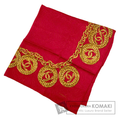 CHANEL COCO Mark Scarf Silk Ladies [Used]