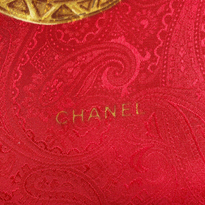 CHANEL COCO Mark Scarf Silk Ladies [Used]