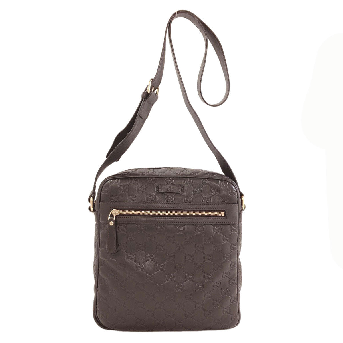 GUCCI 201448 GG signature guccissima Shoulder Bag Leather Ladies [Used]