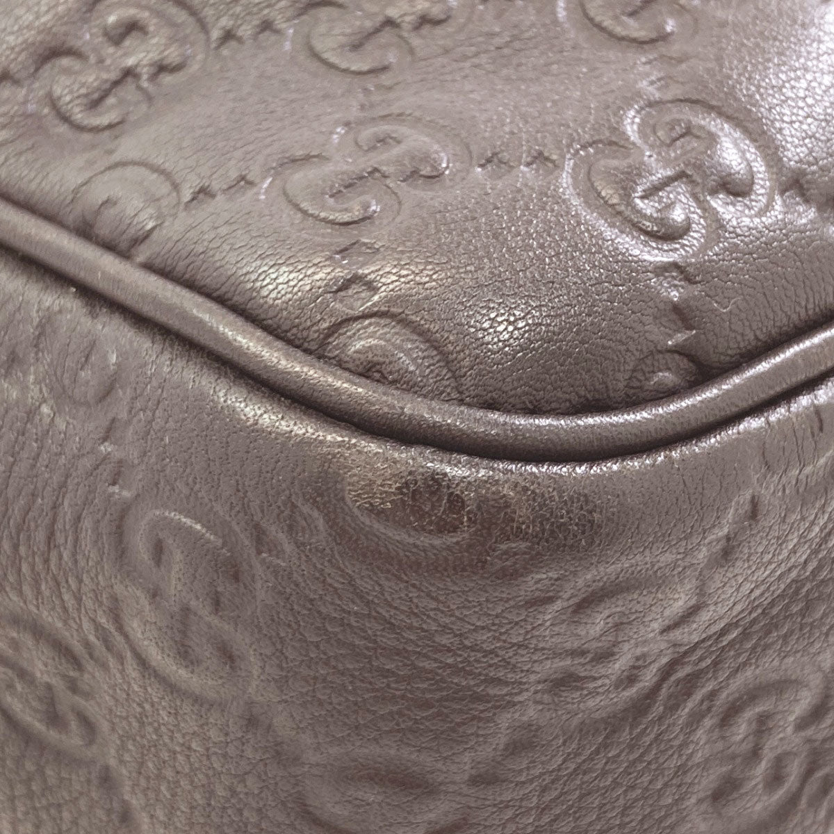 GUCCI 201448 GG signature guccissima Shoulder Bag Leather Ladies [Used]
