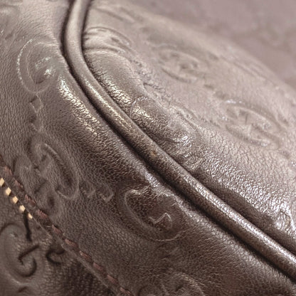 GUCCI 201448 GG signature guccissima Shoulder Bag Leather Ladies [Used]