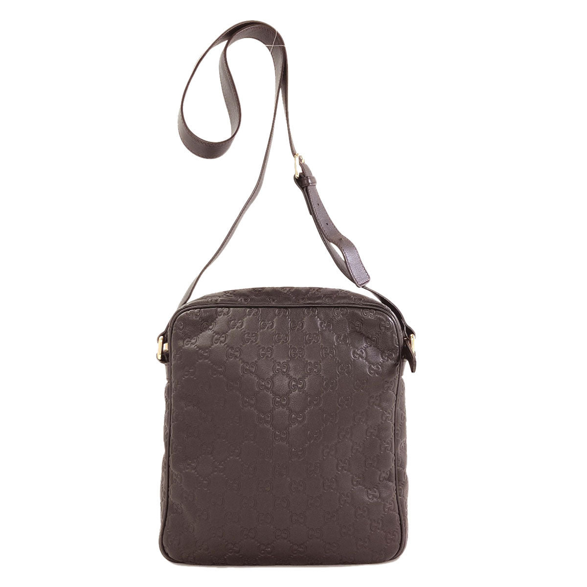 GUCCI 201448 GG signature guccissima Shoulder Bag Leather Ladies [Used]