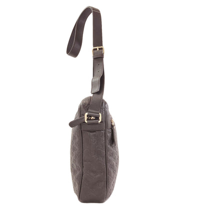 GUCCI 201448 GG signature guccissima Shoulder Bag Leather Ladies [Used]