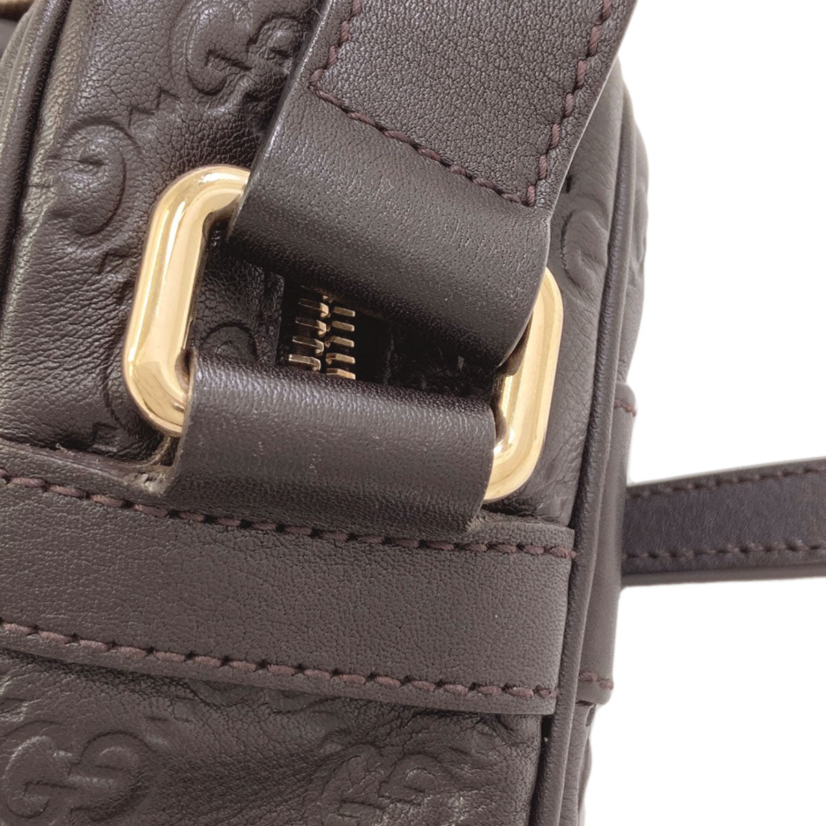 GUCCI 201448 GG signature guccissima Shoulder Bag Leather Ladies [Used]