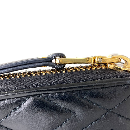 MIUMIU quilting Long wallet (with coin pocket) Leather Ladies [Used]