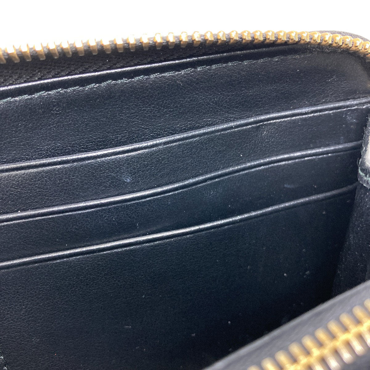 MIUMIU quilting Long wallet (with coin pocket) Leather Ladies [Used]