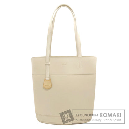 Salvatore Ferragamo logo Tote Bag Leather Ladies [Used]