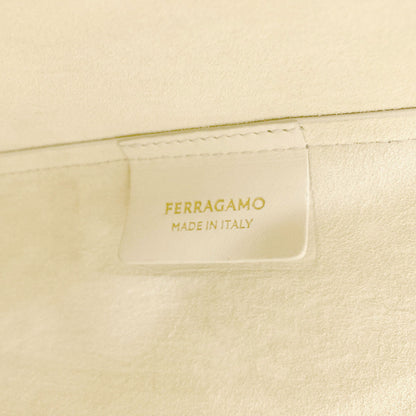 Salvatore Ferragamo logo Tote Bag Leather Ladies [Used]