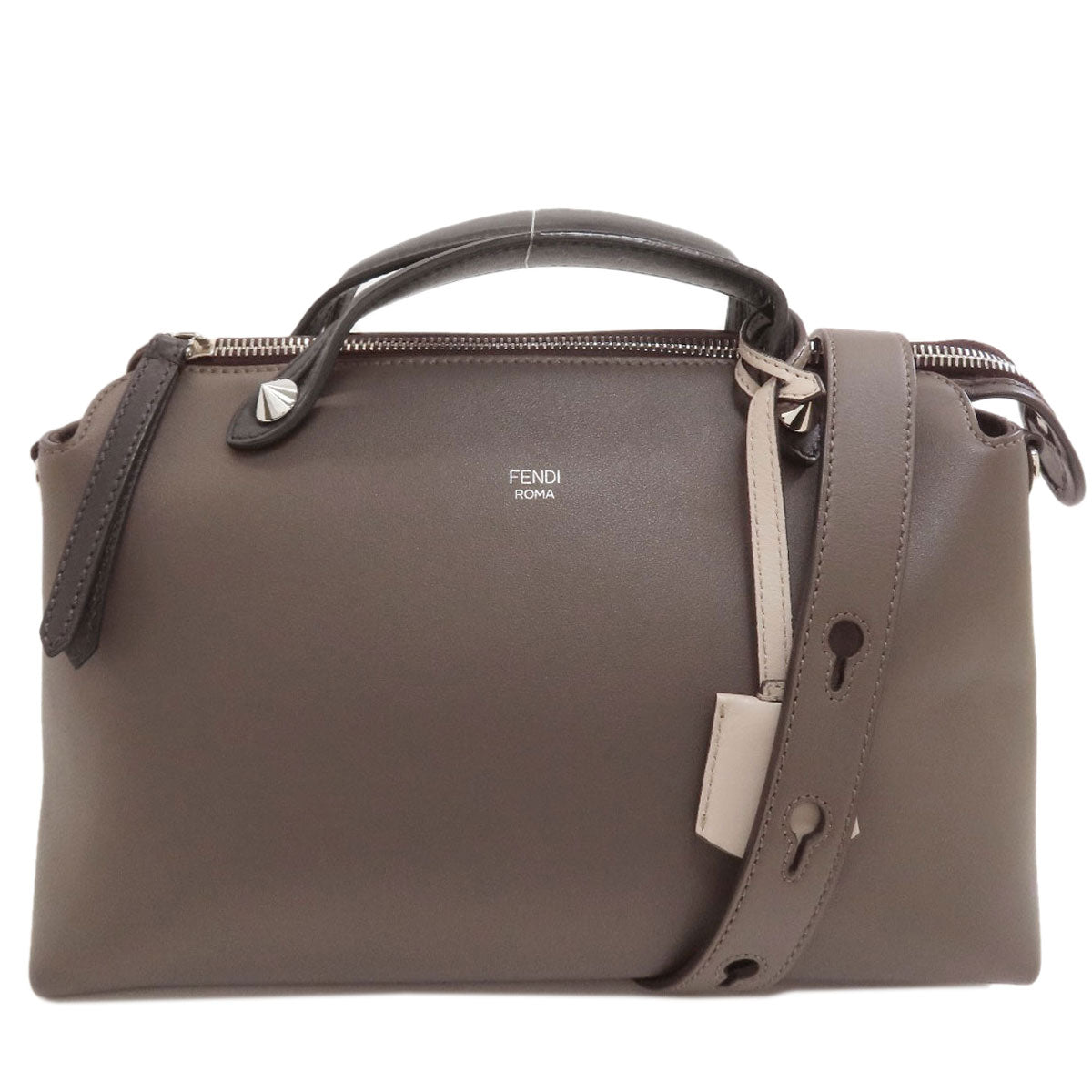 FENDI BY THE WAY 2WAY Handbag Leather Ladies [Used]