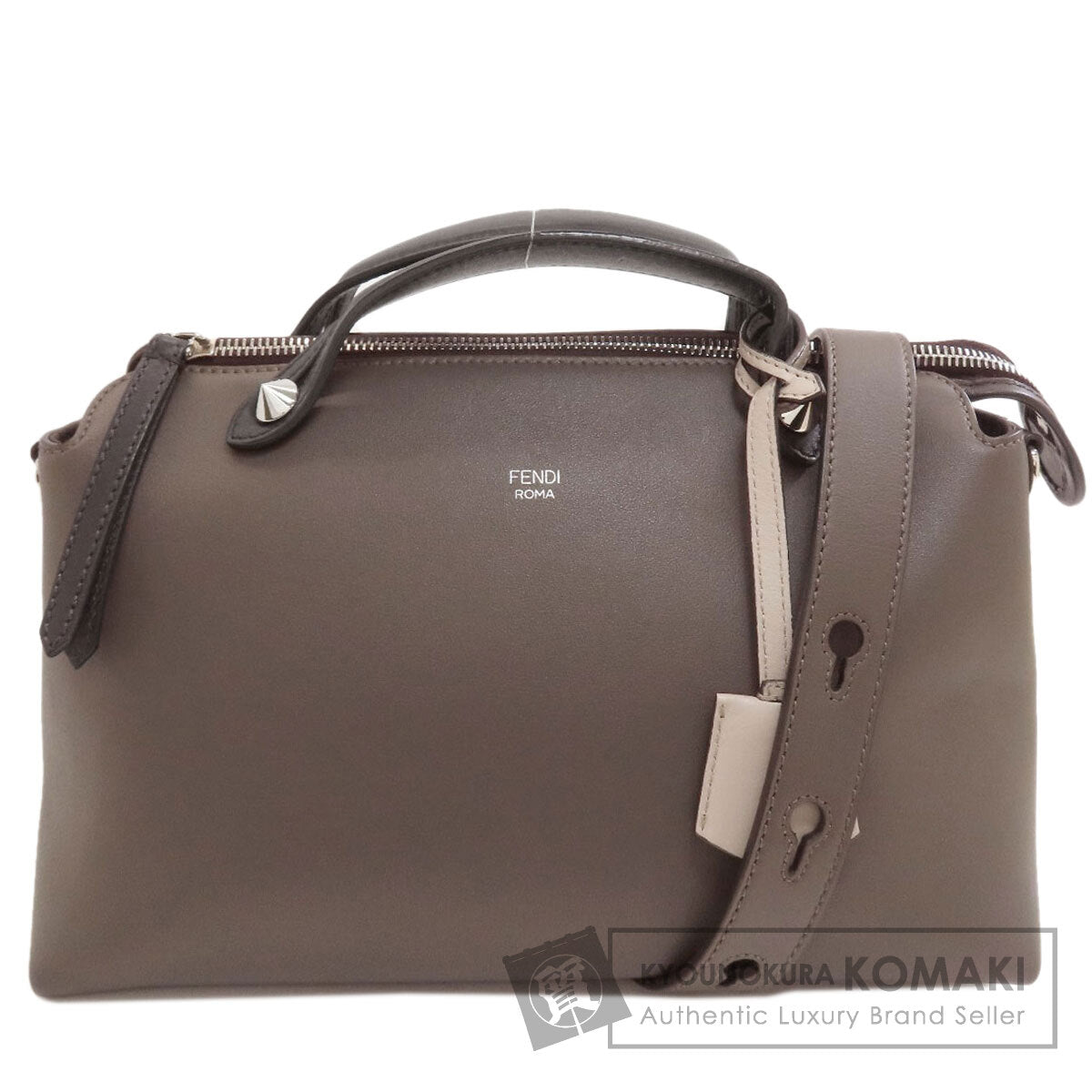 FENDI BY THE WAY 2WAY Handbag Leather Ladies [Used]
