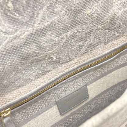 CHRISTIAN DIOR Lady D-Lite 2WAY Handbag Canvas Ladies [Used]