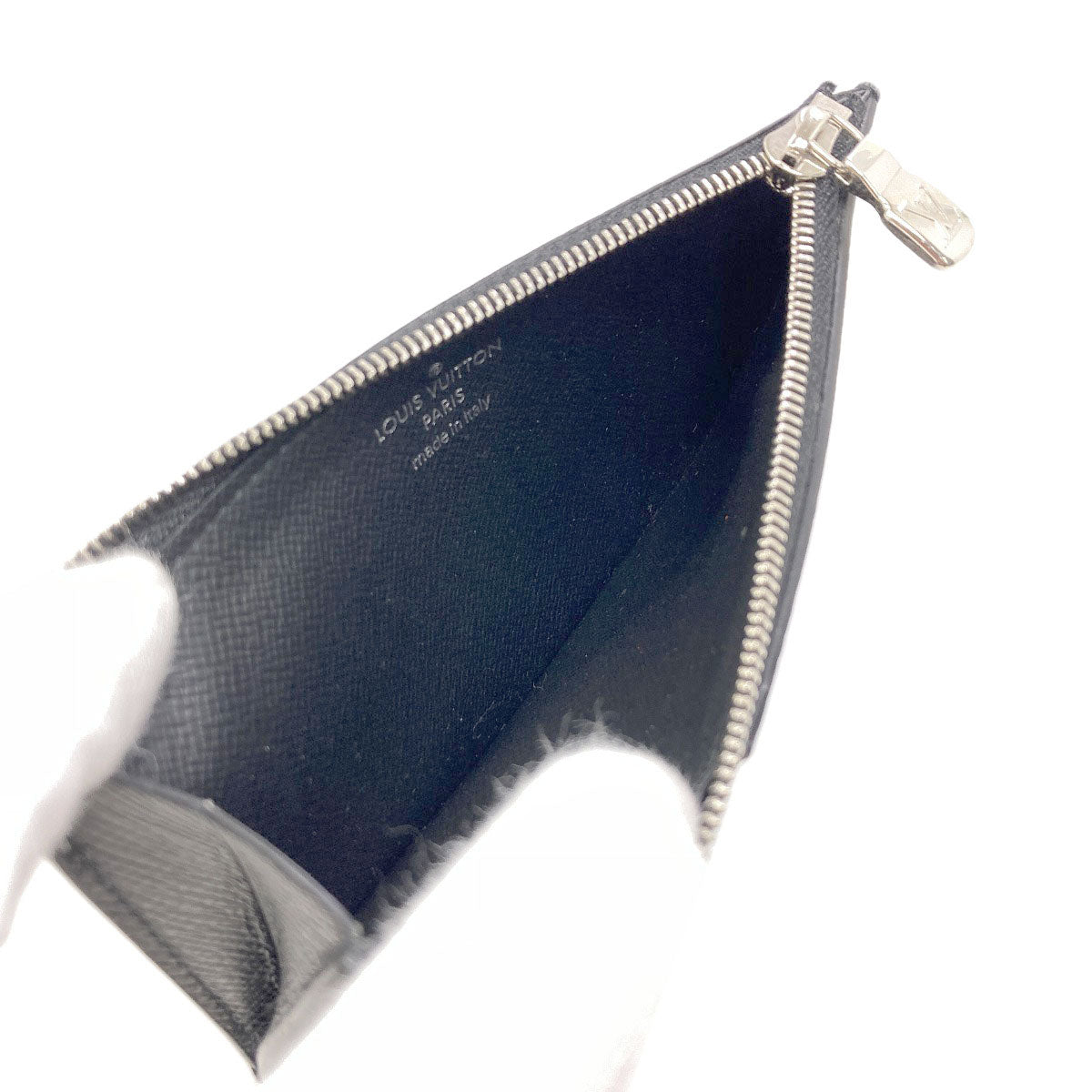 LOUIS VUITTON M29656 Coin card holder coin purse Monogram Eclipse mens [Used]