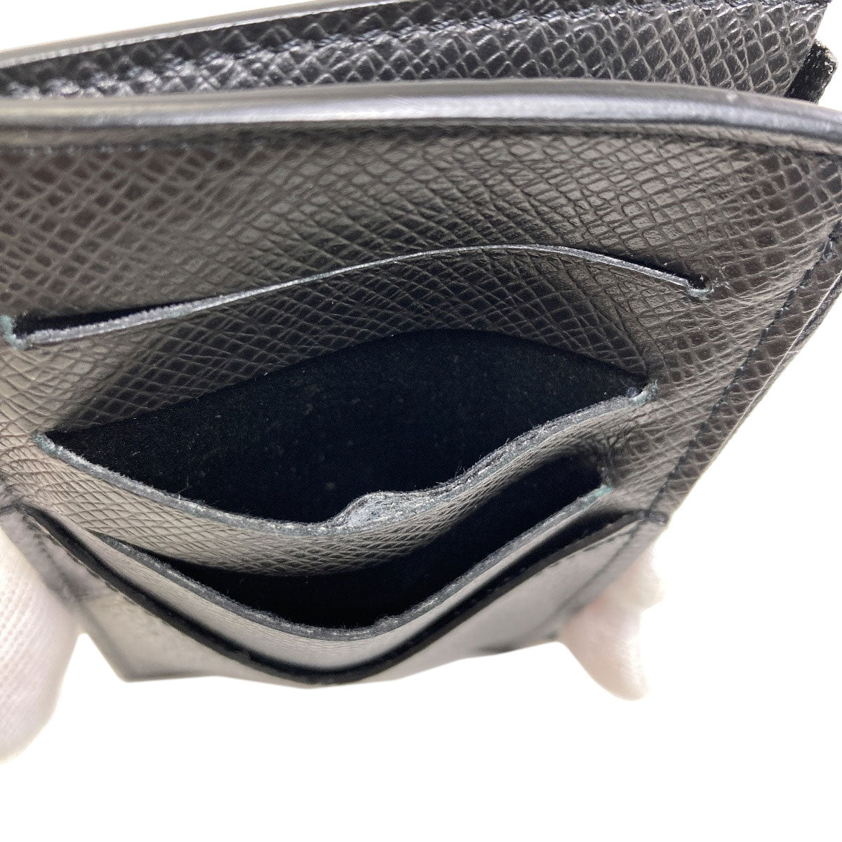 LOUIS VUITTON M29656 Coin card holder coin purse Monogram Eclipse mens [Used]