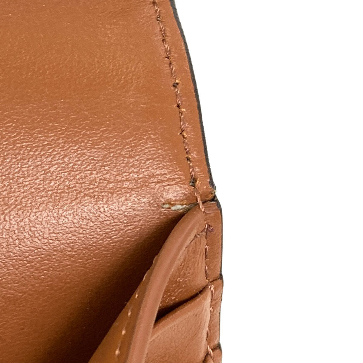 CELINE Small flap wallet Triomphe Tri-fold wallet (with Coin Pocket) PVC Ladies [Used]