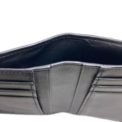 LOEWE anagram Bifold Wallet with Coin Pocket Leather Ladies [Used]